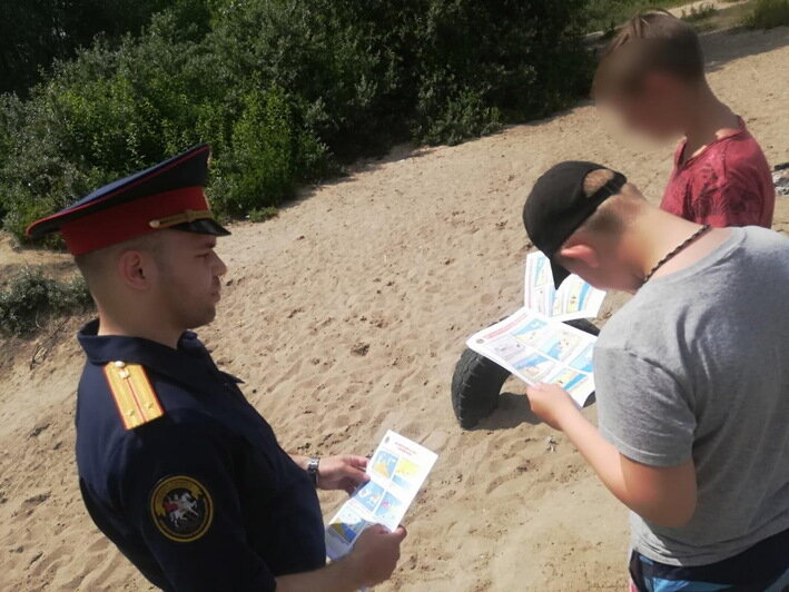 В Калининграде начали штрафовать за купание в неположенных местах (фото)   - Новости Калининграда | Фото: СУ СКР по Калининградской области