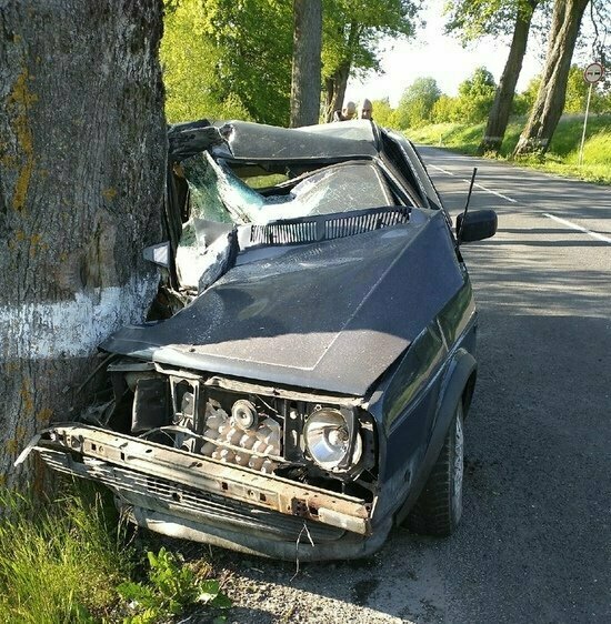 Возбуждено уголовное дело по факту ДТП с погибшим в Зеленоградском районе  - Новости Калининграда | Фото: читатель &quot;Клопс&quot;