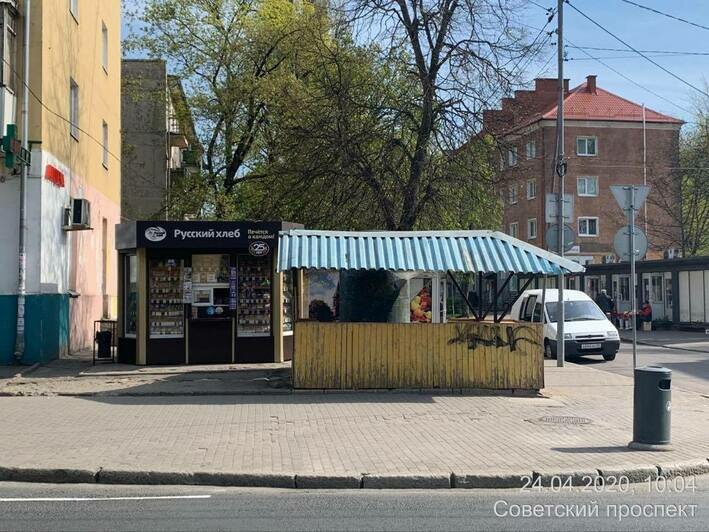 На перекрёстке Советского и Мусоргского вместо деревянных прилавков поставят крытые павильоны (эскиз) - Новости Калининграда | Фото: пресс-служба администрации Калининграда