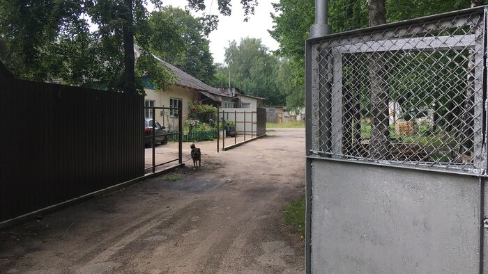 Вход на территорию бывшей в/ч | Фото: Михаил Баранов