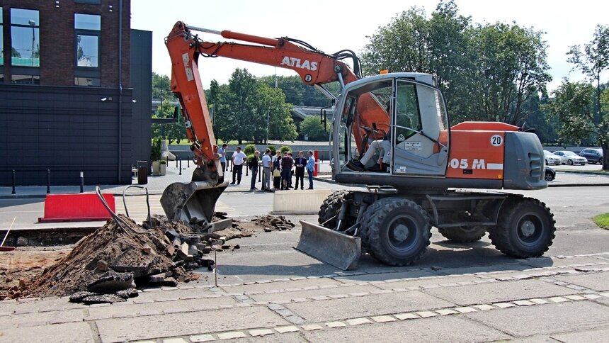 В Калининграде начался капремонт улиц Гюго и Баграмяна   - Новости Калининграда | Фото: пресс-служба администрации Калининграда