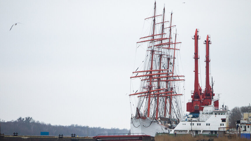 Совершающий кругосветку барк &quot;Седов&quot; на месяц отправился в Японское море   - Новости Калининграда | Архив &quot;Клопс&quot;