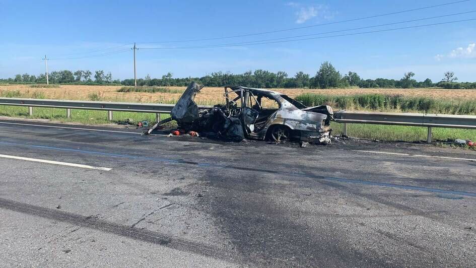 Один из участников массовой аварии под Черняховском попал в БСМП (фото, видео) - Новости Калининграда | Фото: очевидец