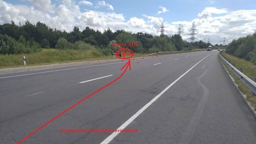 На Южном обходе легковушка съехала в кювет, пострадал подросток - Новости Калининграда | Фото: пресс-служба УМВД России по Калининградской области