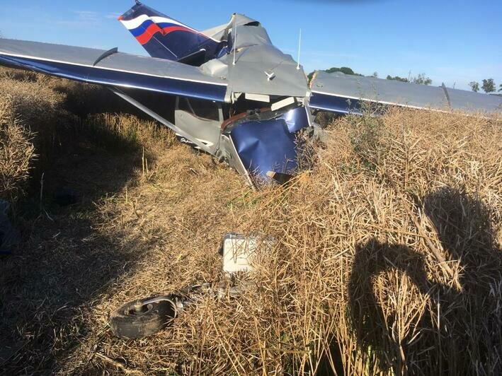 После падения легкомоторного самолёта под Калининградом возбудили уголовное дело (фото, видео) - Новости Калининграда | Фото: Северо-Западная транспортная прокуратура