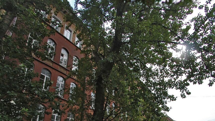 В Калининграде отремонтируют бывшее здание школы для девочек - Новости Калининграда | Изображение: скриншот сервиса &quot;Яндекс.Карты&quot;