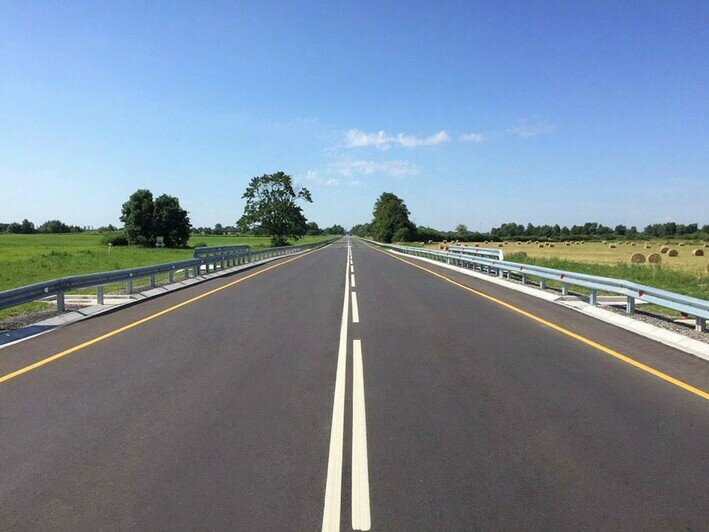 Мост под Славском капитально отремонтировали и открыли на два месяца раньше срока (фото) - Новости Калининграда | Фото: ФКУ Упрдор "Северо-Запад"