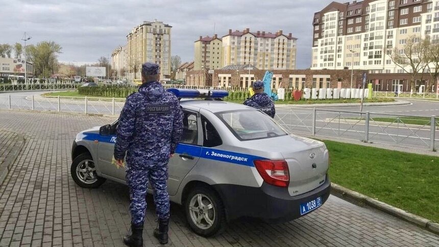 На Курортном проспекте в Зеленоградске ограбили ювелирный магазин - Новости Калининграда | Фото: пресс-служба управления Росгвардии по Калининградской области