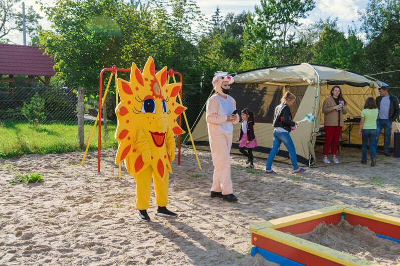 В посёлке Менделеево состоялось открытие детской площадки - Новости Калининграда