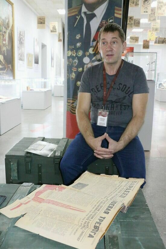 Александр Новиков, старший научный сотрудник Калининградского историко-художественного музея | Фото: Елена Чепинога