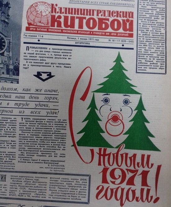 “Кровавая собака Берия и ёлка из китового уса”: что писали накануне Нового года калининградские газеты в 1940-90-х - Новости Калининграда | Государственный архив Калининградской области