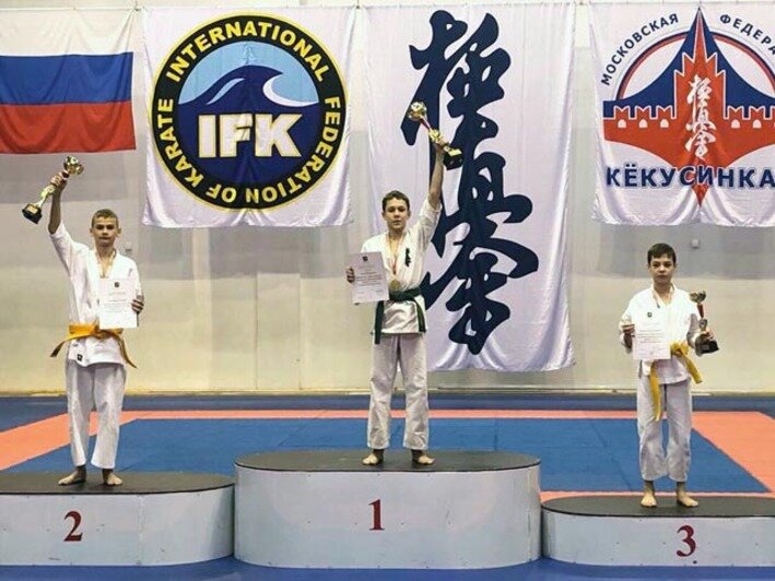 Калининградские каратисты завоевали пять медалей на первенстве по кёкусинкай в Москве (фото) - Новости Калининграда | Фото: пресс-служба областного отделения ДОСААФ России