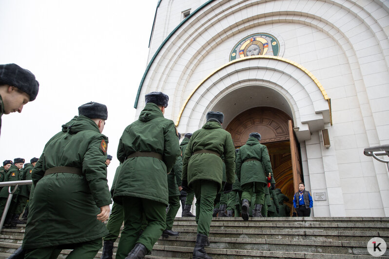 В Калининград прибыла главная икона Вооружённых сил России (фото) - Новости Калининграда | Фото: Александр Подгорчук / &quot;Клопс&quot;