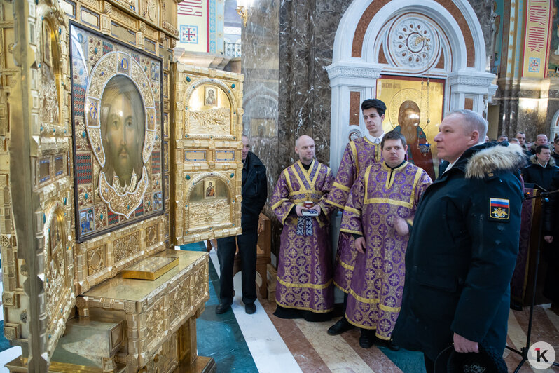 В Калининград прибыла главная икона Вооружённых сил России (фото) - Новости Калининграда | Фото: Александр Подгорчук / &quot;Клопс&quot;