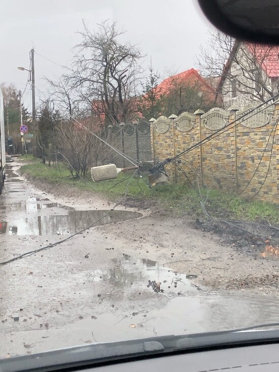 Что ураганный ветер натворил в Калининградской области (фото, видео) - Новости Калининграда | Фото: очевидец