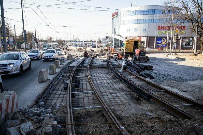 Самый сложный этап работ: что происходит на улице Киевской за месяц до открытия дороги (фото) - Новости Калининграда | Фото: Александр Подгорчук / &quot;Клопс&quot;