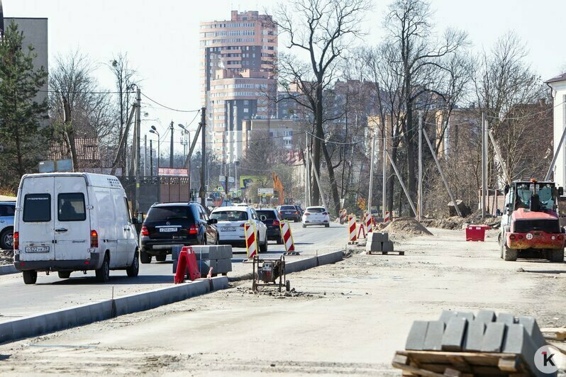 Без остановки автомобильного движения: как идёт реконструкция ул. Гагарина (фоторепортаж)    - Новости Калининграда | Фото: Александр Подгорчук