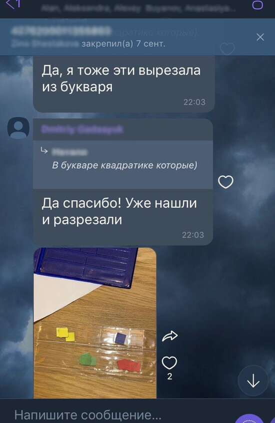 &quot;Я никого в сауну не звала&quot;: калининградцы рассказали, что обсуждают в родительских чатах   - Новости Калининграда | Скриншот переписки в родительском чате школы. Предоставил один из родителей