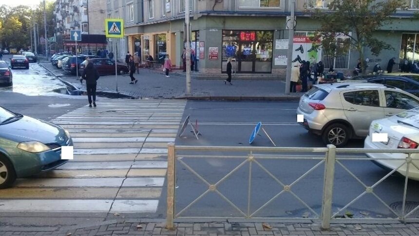 На проспекте Мира на &quot;зебре&quot; сбили пешехода - Новости Калининграда | Фото: пресс-служба УМВД России по Калининградской области
