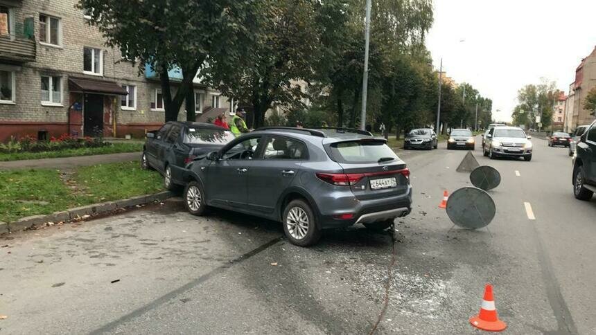Шестилетний ребёнок пострадал при аварии с двумя легковушками в Черняховске - Новости Калининграда | Фото: пресс-служба регионального управления МВД