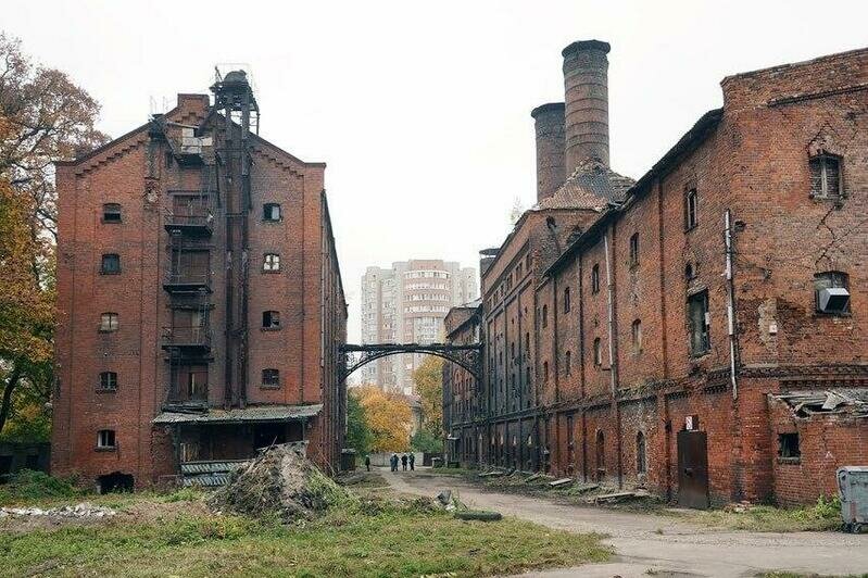 В Калининграде начали восстанавливать пивоварню "Понарт" - Новости Калининграда | Фото: Instagram губернатора Калининградской области Антона Алиханова