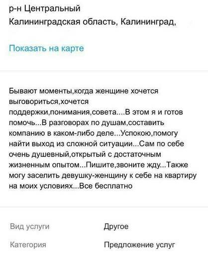 Будущий банкрот, зэк и искатель мини-юбок: кто нужен калининградцам на «Авито» и Youdo - Новости Калининграда | Скриншоты сайта &quot;Авито&quot; 