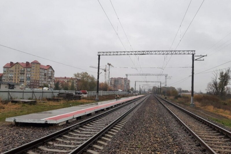 В Зеленоградске открыли новую остановку для электричек - Новости Калининграда | Фото: пресс-служба администрации Зеленоградского городского округа