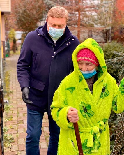 Ярошук закупил ещё 300 продуктовых наборов для пожилых калининградцев (фото) - Новости Калининграда | Фото: Instagram депутата Госдумы от Калининградской области Александра Ярошука