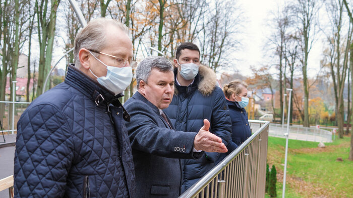 В парке Гурьевска открыли смотровую площадку - Новости Калининграда | Фото: Олег Лактионов