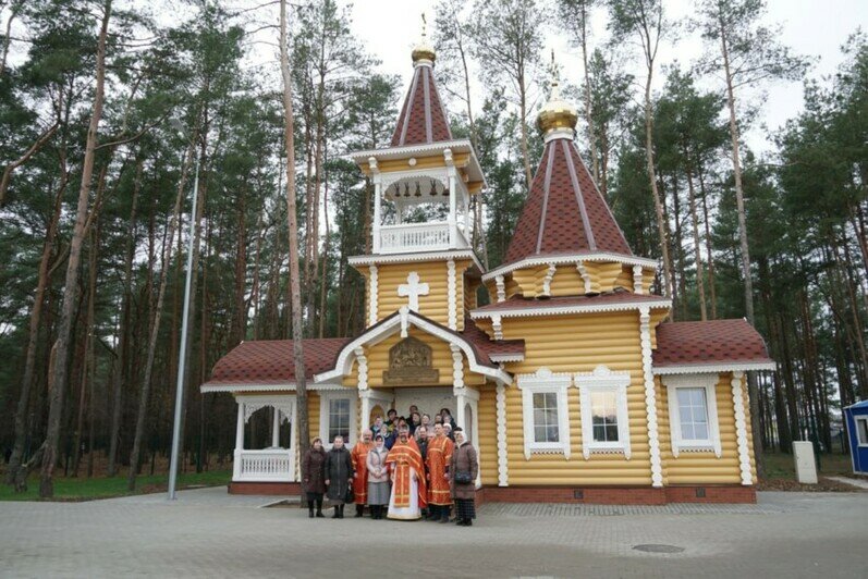 В Калининграде прошла первая литургия в храме на территории ФОК (фото) - Новости Калининграда | Фото: сайт Калининградской епархии РПЦ