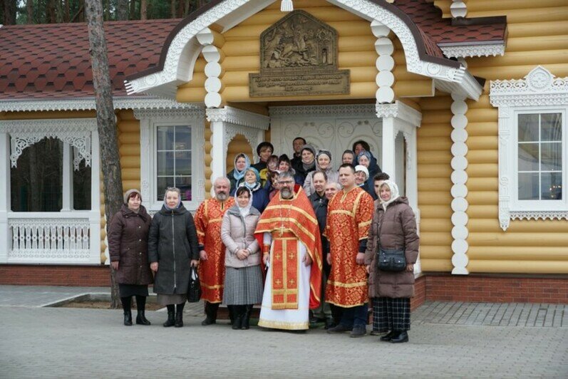 В Калининграде прошла первая литургия в храме на территории ФОК (фото) - Новости Калининграда | Фото: сайт Калининградской епархии РПЦ