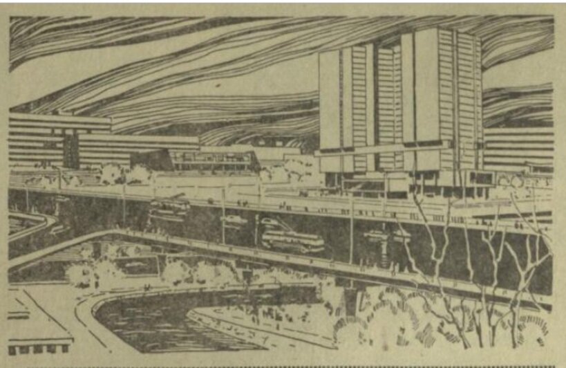 С замком и высотками: как планировали застраивать площадь у Дома Советов с советских времён до наших дней (эскизы) - Новости Калининграда | &quot;Калининградская правда&quot; № 1 от 1 января 1971 года