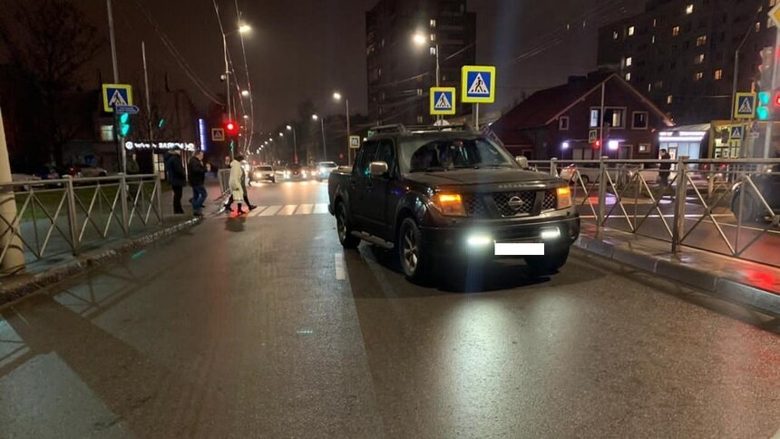 На пересечении Зелёной и Горького сбили восьмилетнюю девочку - Новости Калининграда | Фото: пресс-служба УМВД России по Калининградской области