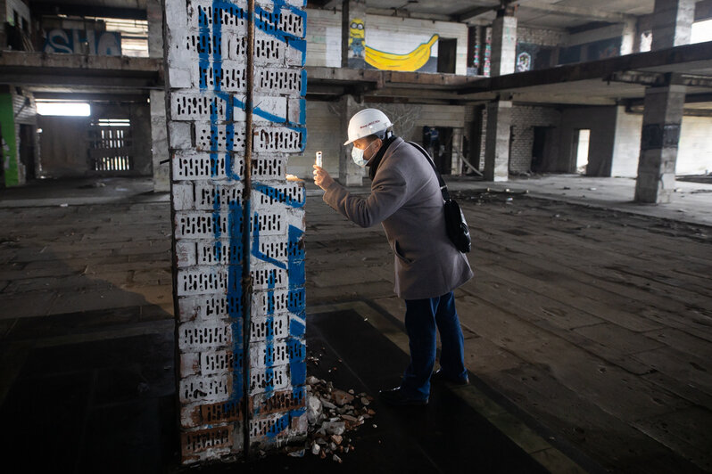 Часть колонн выполнена в нарушение строительных норм | Александр Подгорчук