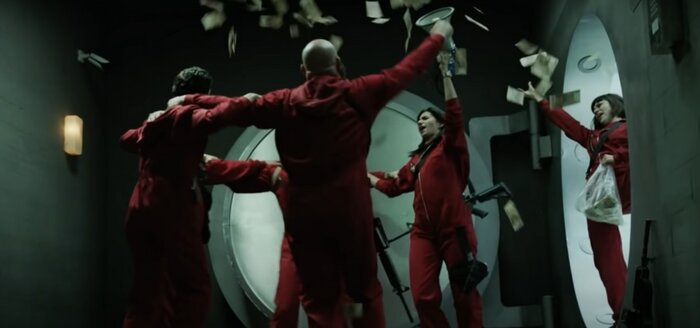 Топ-15 сериалов 2020 года, которые калининградцы могут посмотреть на каникулах - Новости Калининграда | Скриншот сериала &quot;Бумажный дом&quot;