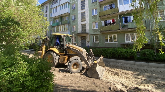 В мэрии прокомментировали ситуацию с вырубкой десятка деревьев во дворе на Стекольной