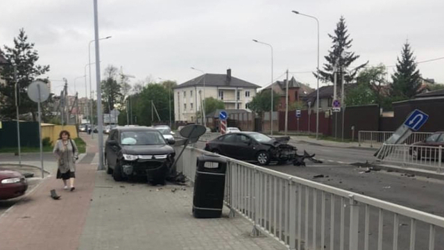 В УМВД рассказали подробности аварии на Гагарина (фото)