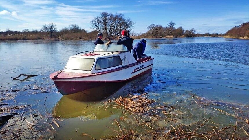 Поиски Артёма Пешехонова в Немане | Фото: водолазная группа «ДобротворецЪ»