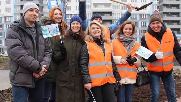 В жилом комплексе «Восток» открылась аллея «Крымская» - Новости Калининграда | Фото предоставлено компанией «Мегаполис»