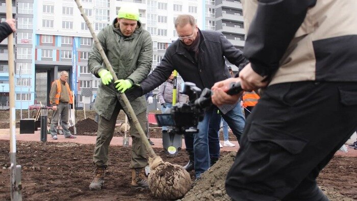 В жилом комплексе «Восток» открылась аллея «Крымская» - Новости Калининграда | Фото предоставлено компанией «Мегаполис»