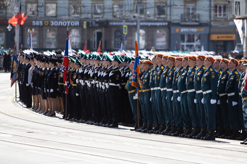 Как в Калининграде прошла генеральная репетиция парада Победы (фоторепортаж) - Новости Калининграда | Фото: Александр Подгорчук / «Клопс»