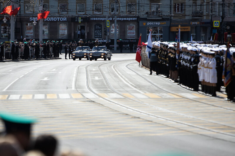 Как в Калининграде прошла генеральная репетиция парада Победы (фоторепортаж) - Новости Калининграда | Фото: Александр Подгорчук / «Клопс»