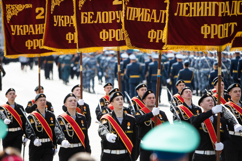 Как в Калининграде прошла генеральная репетиция парада Победы (фоторепортаж) - Новости Калининграда | Фото: Александр Подгорчук / «Клопс»