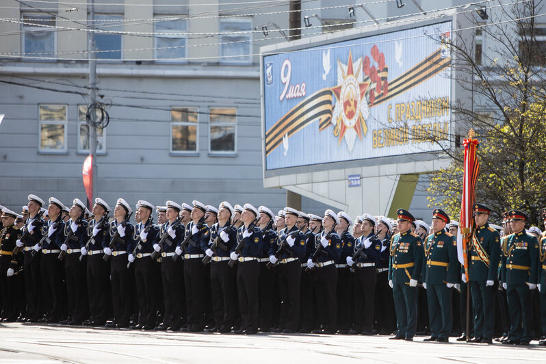 Как в Калининграде прошла генеральная репетиция парада Победы (фоторепортаж) - Новости Калининграда | Фото: Александр Подгорчук / «Клопс»