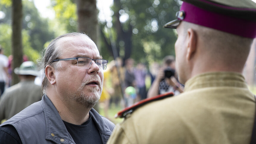 Режиссёр сериала «По законам военного времени» Сергей Виноградов рассказал о съёмках в Черняховске - Новости Калининграда | Фото: архив «Клопс» 