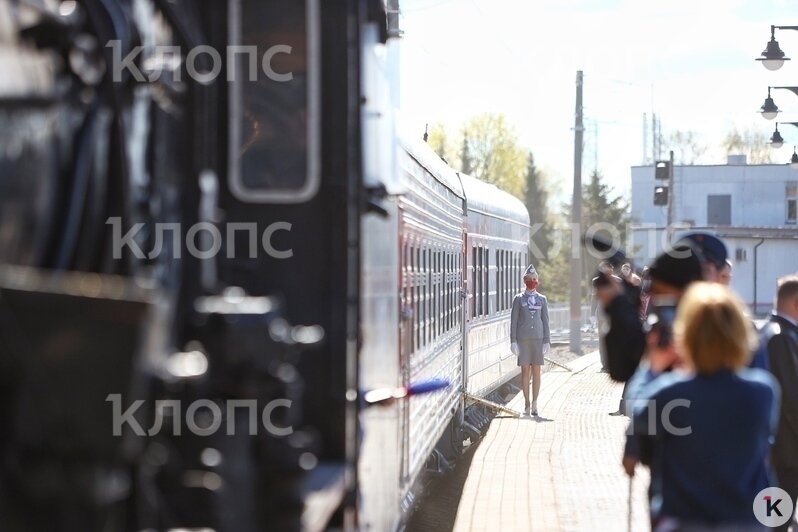 Из Калининграда в Советск: туристический ретропоезд отправился в первый рейс (фото) - Новости Калининграда | Фото: Александр Подгорчук / «Клопс»