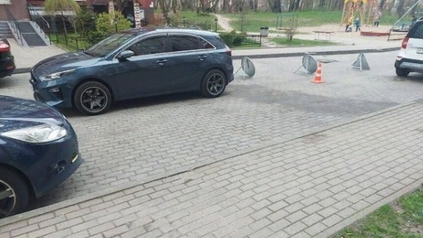 Место ДТП | Фото: пресс-служба УМВД по Калининградской области 