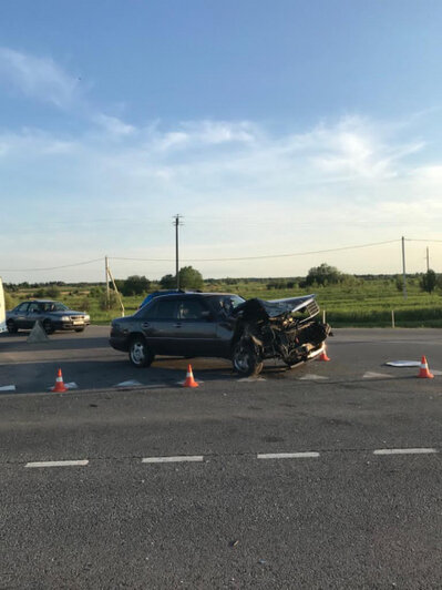 В Черняховском районе водитель без прав врезался в двигавшийся по главной УАЗ   - Новости Калининграда | Фото: пресс-служба УМВД России по Калининградской области