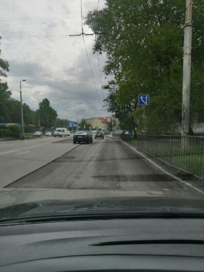 «Прыгаем на этих ямах и объезжаем, как можем»: автомобилисты пожаловались на ремонт дороги на ул. Красной - Новости Калининграда | Фото: очевидец