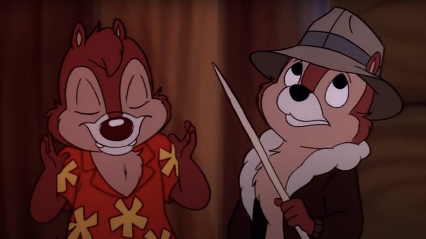 Disney выпустит сериал о приключениях бурундуков Чипа и Дейла, живущих в парке - Новости Калининграда | Изображение: кадр из сериала «Чип и Дейл спешат на помощь» (0+)